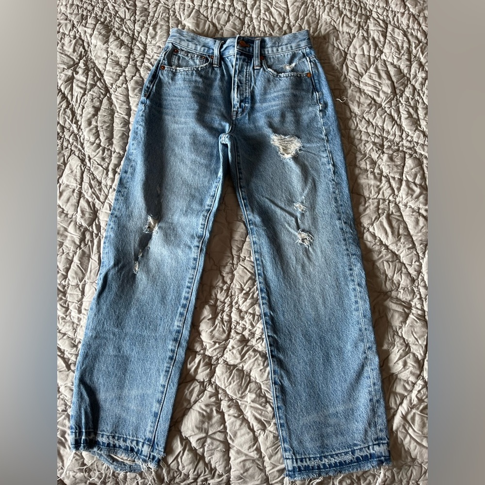 Madewell Classic Straight Jean Size 24